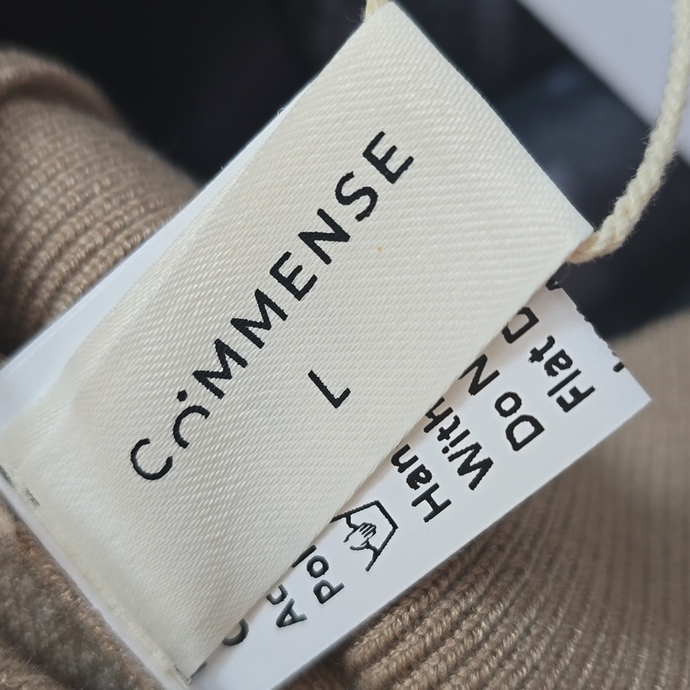 NWT Commense Leisurely Solid pullover sweater vest in khaki size  large - Picture 12 of 16
